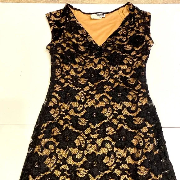 chinese dress ladies Tahlia Lace Dress in Yellow Multi